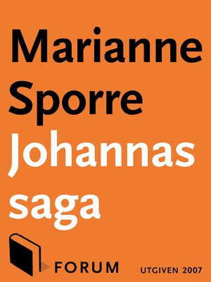 cover image of Johannas saga